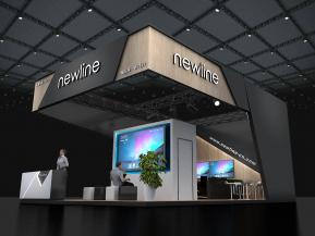 newline展台3D模型