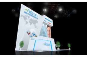 医疗器械展台模型效果图