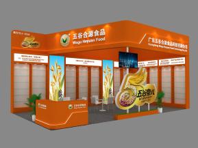 五谷合源食品展览模型