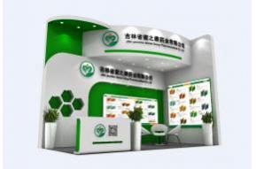 蜜之康药业展台模型图片