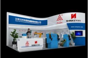 三叶机械展览模型图片