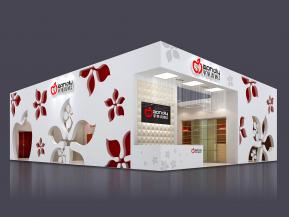 苹果衣柜展览模型