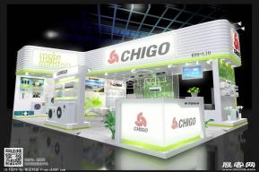 志高空调展览模型