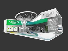 CHIMEI奇美实业展览展示展台模型