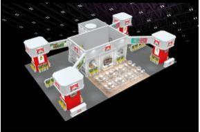 淘气猫展览模型图片