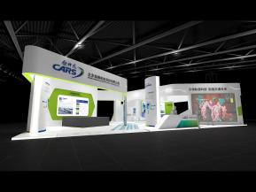 纵横机电展览模型