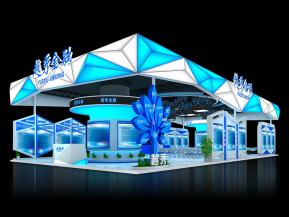 越秀金融展览模型