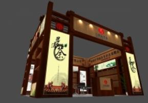 普洱展台模型图片