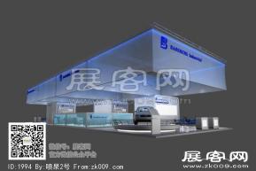 宝生展台模型图片