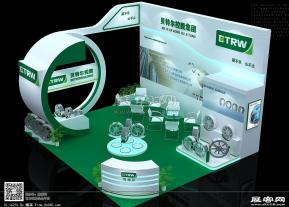 贝特尔轮胎展台模型图片