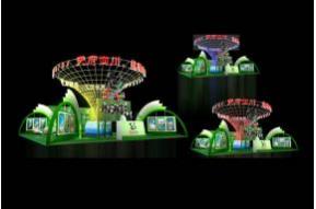 四川旅游展览模型图片