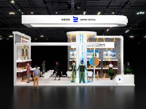 中联纺织展览模型