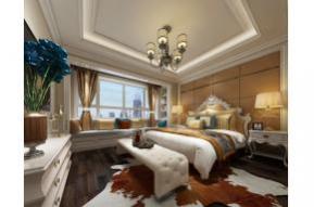 欧式卧室3D模型图片