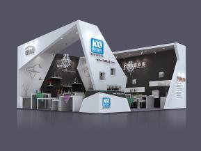 铭都瓷业展览模型