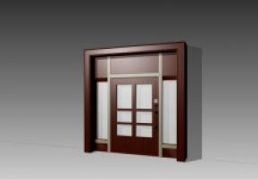 门3D模型