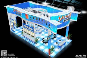 陕西有色展览模型图片