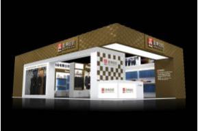 普坤纺织展览3D模型图片