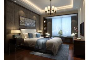 新中式客厅3D模型效果图