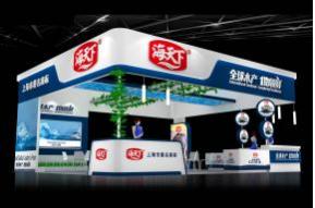 海天下渔博会展台模型图片