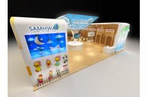 金柔展台设计模型图片