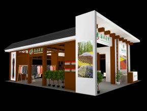 海卉花市展览模型