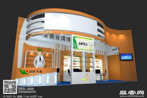 谓博药业展台模型图片