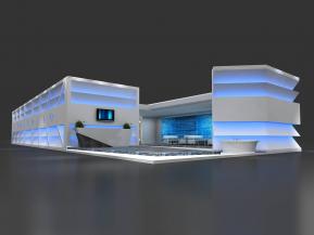 卫浴展设计方案