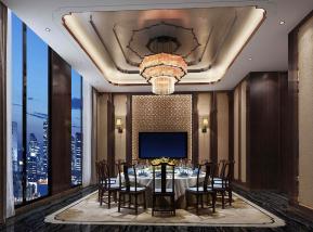 现代餐厅包房