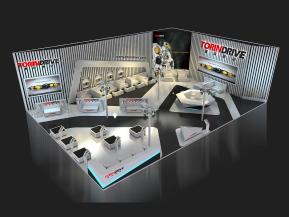 通润驱动展览模型