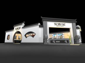 蜜蜂城展览模型