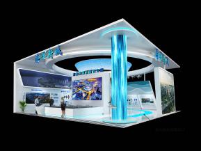 海洋新城展台模型