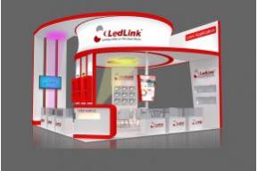 雷迪克展台模型效果图