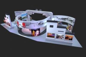 安徽省展览模型