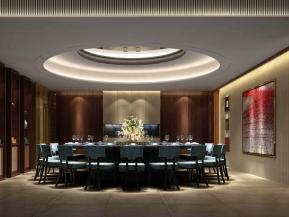 现代餐厅包房