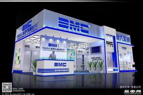 现代照明展览模型