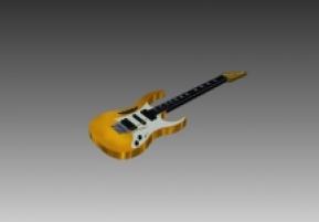 吉它3D模型