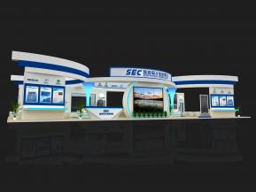 电子信息集团展览模型