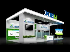 协力制药展览模型