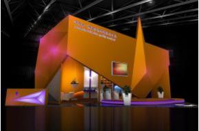 贝智康展台模型图片