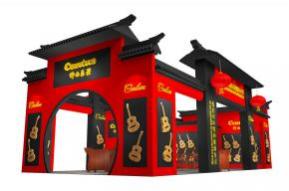 神曲乐器展览模型图片