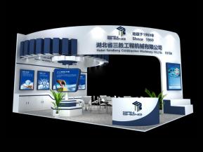 三胜机械展览模型