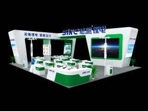 芯驰锂电展览模型