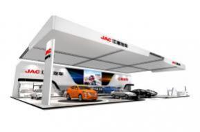 江淮汽车展览模型图片