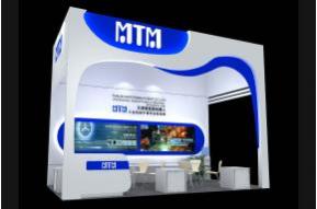 莫拖曼机器人展台模型图片