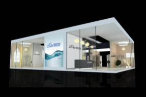 西河卫浴展览模型图片