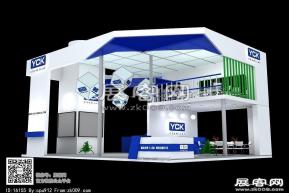 YCK医药展台模型图片