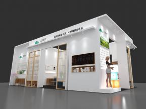 五指红展览模型