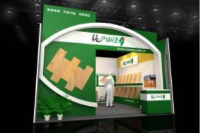 纯展览模型效果图