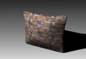 靠枕3D模型