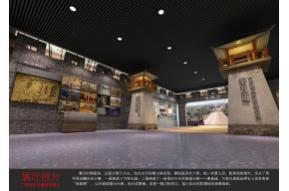 国防交通展厅二层模型图片